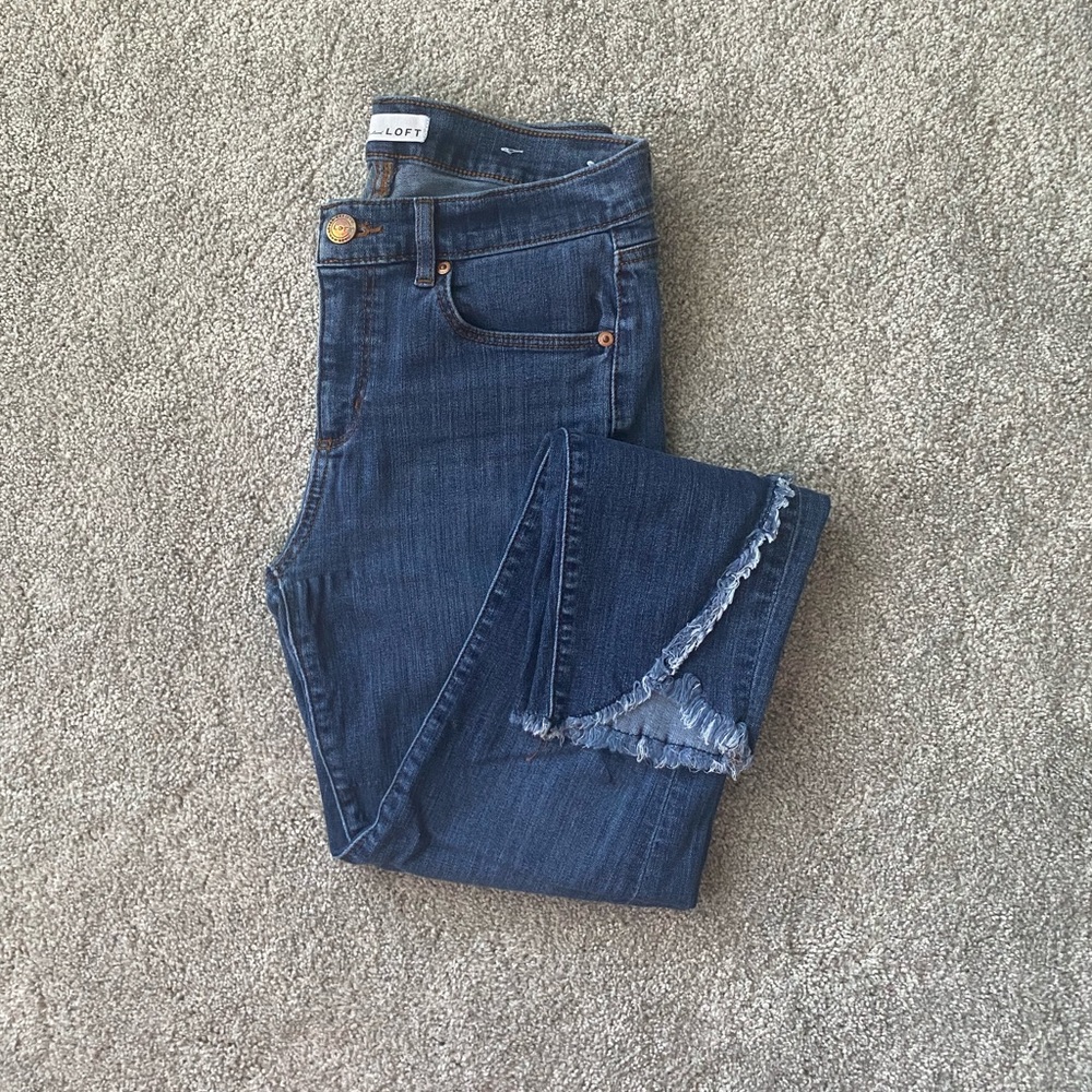 Loft Ankle Skinny Jeans